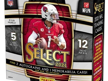 2021 Panini Select Football Hobby 12 Box Case