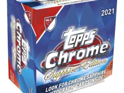 2021 Topps Chrome MLS Soccer Sapphire Edition Box