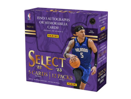 2022/23 Panini Select Basketball Hobby 12 Box Case