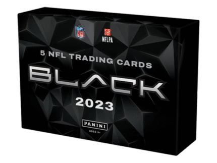 2023 Panini Black Football Hobby 12 Box Case