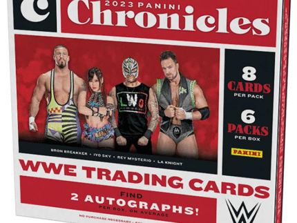 2023 Panini Chronicles WWE Hobby Case (12 CT)
