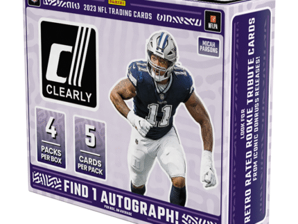 2023 Panini Clearly Donruss Football Hobby 16 Box Case