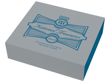 2023 Panini National Treasures Collegiate Football Hobby 4 Box Case