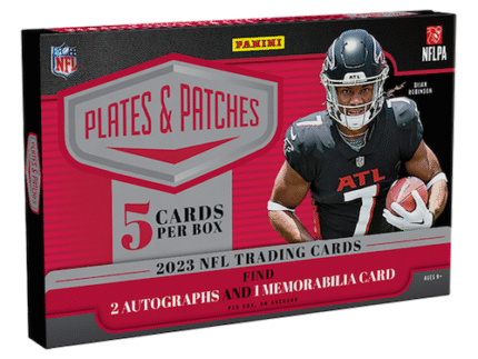 2023 Panini Plates & Patches Football Hobby Box