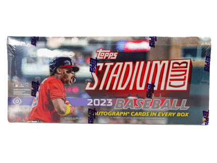 2023 Topps Stadium Club Baseball Hobby Box