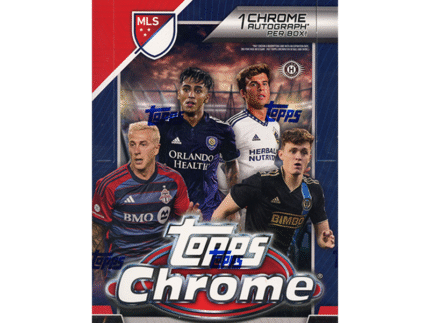 2023 Topps Chrome MLS Soccer Hobby Box