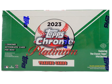 2023 Topps Chrome Platinum Anniversary Baseball Hobby 12 Box Case