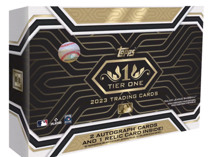 2023 Topps Tier One Baseball Hobby Box