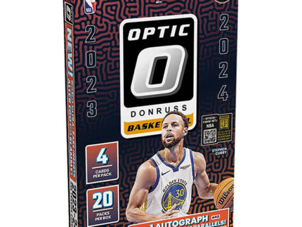2023/24 Panini Donruss Optic Basketball Hobby 12 Box Case
