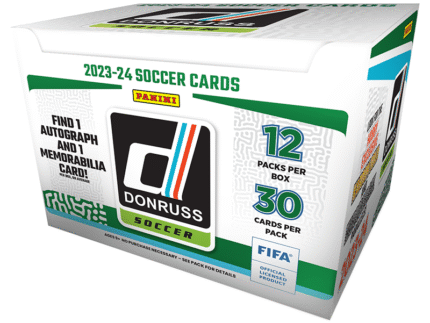 2023/24 Panini Donruss Soccer Hobby 12 Box Case