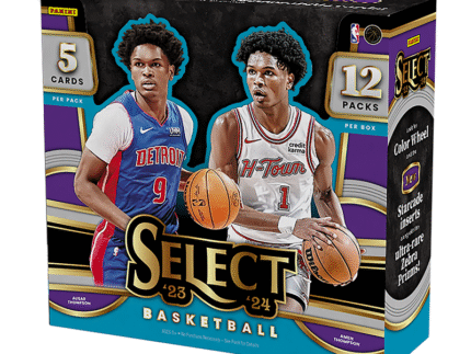 2023/24 Panini Select Basketball Hobby 12 Box Case