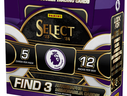 2023/24 Panini Select EPL Soccer Hobby 12 Box Case