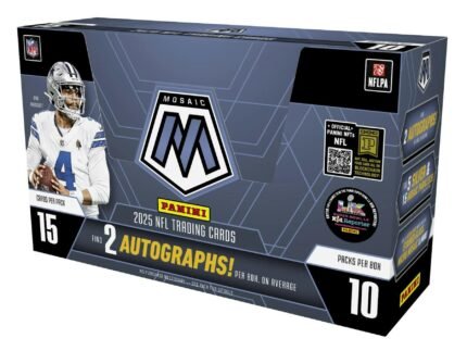 2025 Panini Mosaic Football Hobby 12-Box Case (Presell)