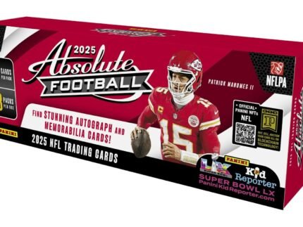 2025 Panini Absolute Football Hobby 12-Box Case (Presell)