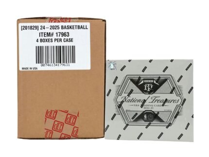 2024/25 Panini National Treasures Basketball Hobby 4-Box Case