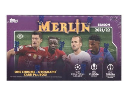 2021/22 Topps UEFA Champions League Merlin Chrome Soccer Hobby Box
