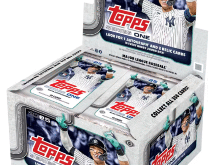2025 Topps Series 1 Baseball Hobby Jumbo Box