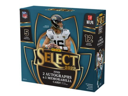 2022 Panini Select Football Hobby 12 Box Case