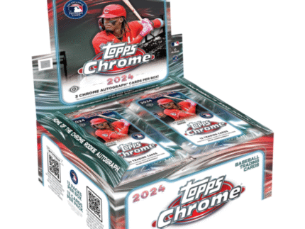 2024 Topps Chrome Baseball Jumbo 8 Box Case