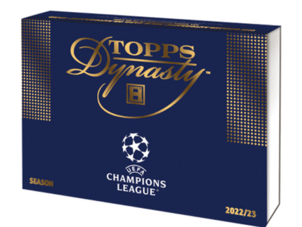 2022/23 Topps Dynasty UEFA Champion's League Soccer Hobby Box