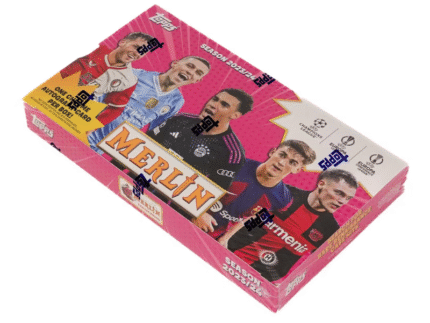 2023/24 Topps UEFA Club Competitions Merlin Chrome Soccer Hobby Box