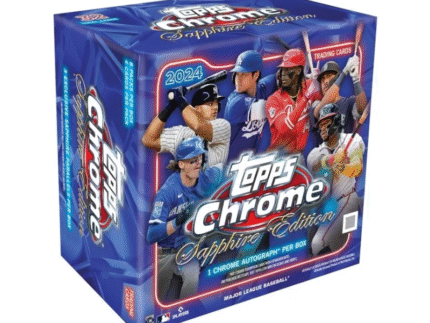 2024 Topps Chrome Baseball Sapphire Edition Box