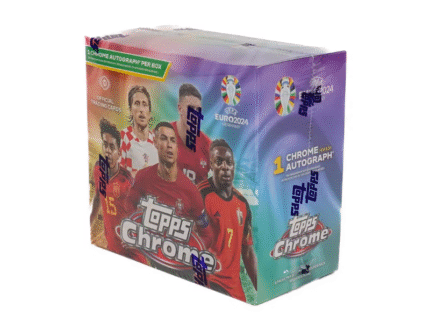 2023/24 Topps Chrome UEFA EURO Soccer Hobby Box