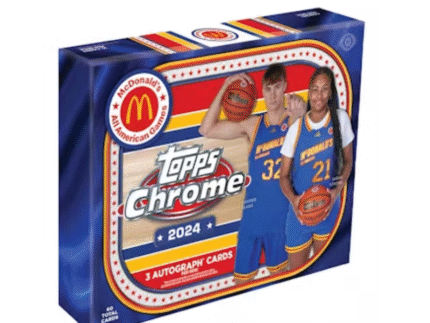 2024 Topps McDonalds All-American Chrome Basketball Hobby Box