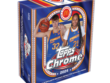 2024 Topps McDonalds All-American Chrome Basketball Mega 20 Box Case