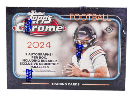 2024 Topps Chrome Football Breaker’s Delight Box
