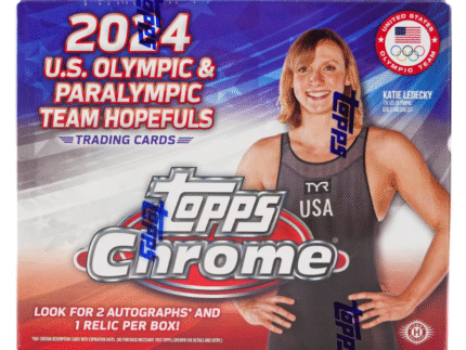 2024 Topps Chrome US Olympic & Paralympic Hopefuls Hobby Box