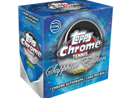2024 Topps Chrome Tennis Sapphire Box