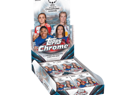 2023/24 Topps UEFA Women's Champions League Chrome Soccer Hobby Box