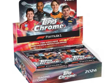 2024 Topps Chrome Formula 1 Qualifying Lap 20 Box Case