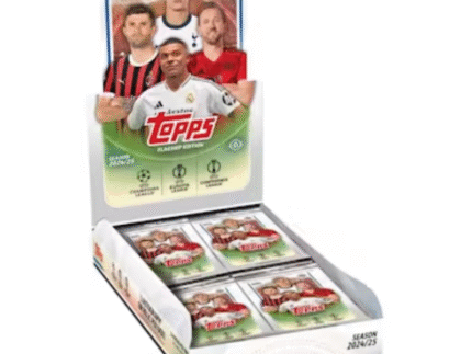 2024/25 Topps UEFA Club Competitions Soccer Hobby Box