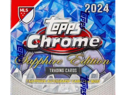 2024 Topps Chrome MLS Sapphire Soccer Edition Box