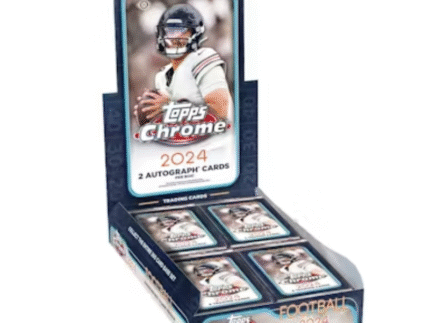 2024 Topps Chrome Football Hobby Box