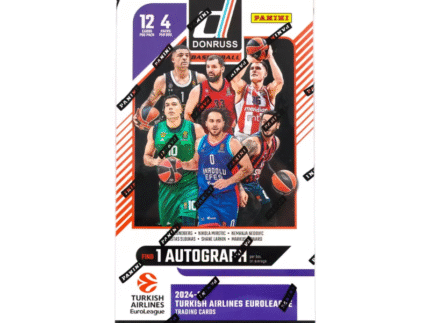 2024/25 Panini Donruss Euroleague Basketball Hobby 12 Box Case