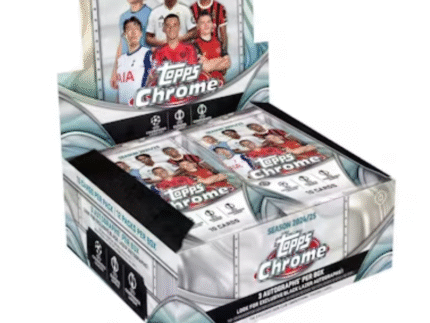 2024/25 Topps Chrome UEFA Club Competitions Jumbo Hobby Box