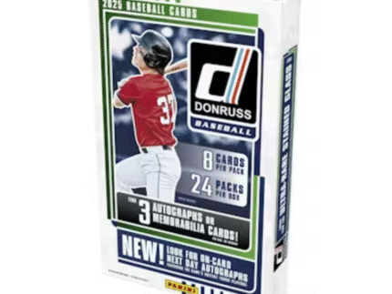 2025 Panini Donruss Baseball Hobby 16 Box Case