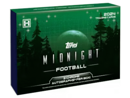 2024 Topps Midnight Football Hobby 8 Box Case