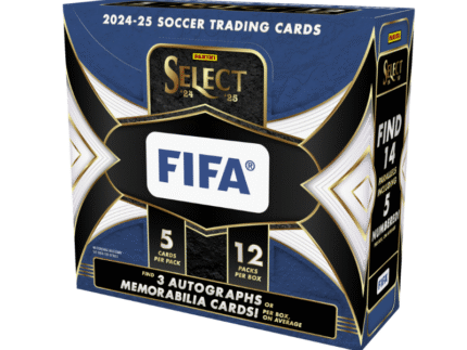 2024/25 Panini Select FIFA Soccer Hobby 12 Box Case