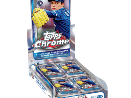 2025 Topps Chrome Baseball Hobby Box