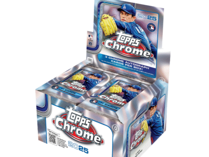 2025 Topps Chrome Baseball Jumbo 8 Box Case