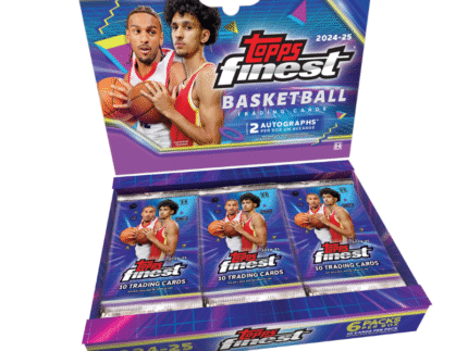 2024/25 Topps Finest Basketball Hobby 8 Box Case